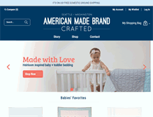 Tablet Screenshot of americanmadebrand.com